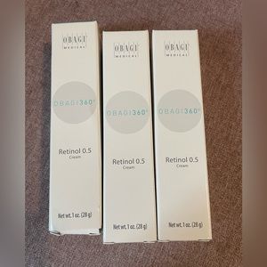 Lot of 3 Obagi Retinol 0.5 Cream 1 0z